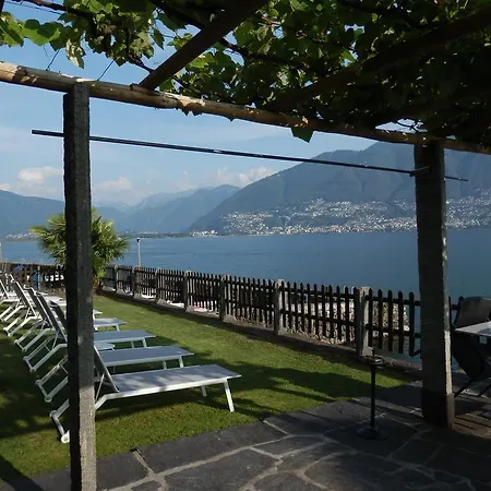 Luxerioeses 52 Viralago Mit Privatstrand Lägenhet Gambarogno